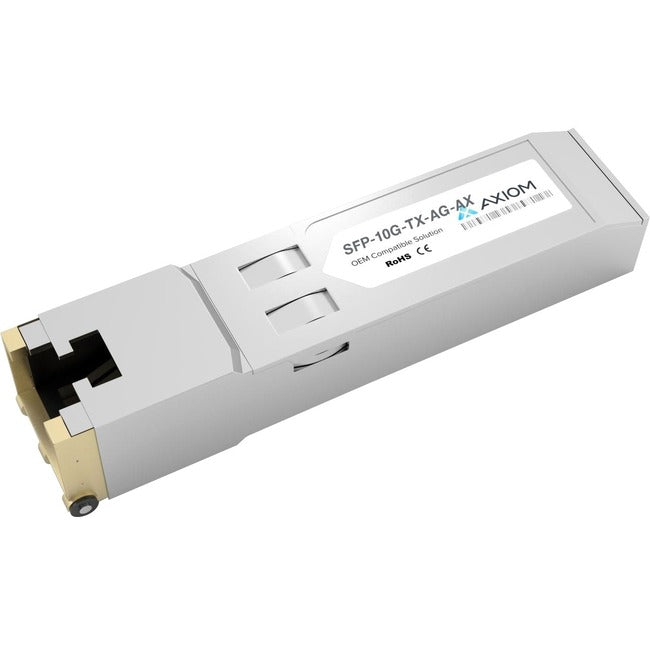 Axiom SFP-10G-TX-AG-AX 10GBASE-T SFP+ Transceiver for Avago - SFP-10G-TX-AG