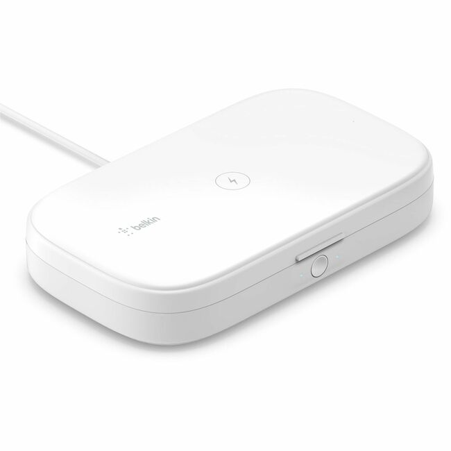 Belkin International INC WIZ011TTWH Belkin BoostCharge Desinfectador UV + Cargador Inalámbrico