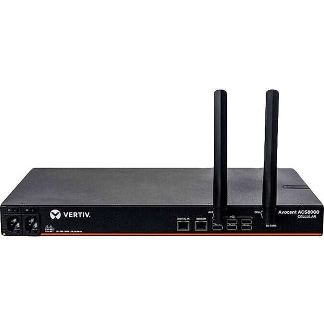 Vertiv ACS8048-NA-DAC-400 Avocent ACS8000 Consola Serial 48 puertos | Dual AC Power | AT&T+Verizon