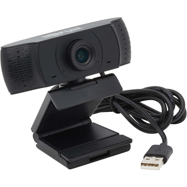 Eaton AWC-001 Tripp Lite by Eaton Cámara Web USB con Micrófono para Laptops y Computadoras de Escritorio 1080p