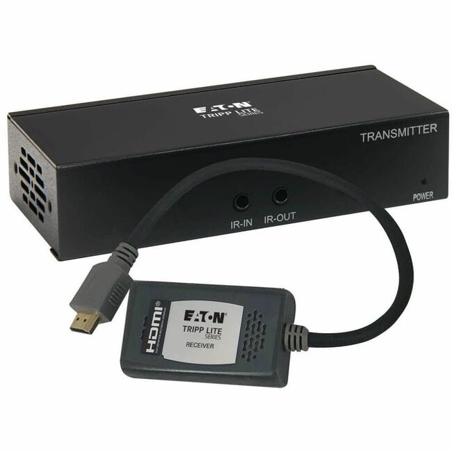 Eaton B127A-1A1-BHPH Kit Extensor Eaton Tripp Lite Series HDMI sobre Cat6, Transmisor y Receptor Pigtail, 4K 60Hz, 4:4:4, PoC, HDR, HDCP 2.2, 230 ft., TAA