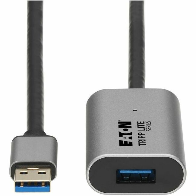 Eaton U330-10M-AL Cable Repetidor Activo USB 3.2 Gen 1 Serie Eaton Tripp Lite (A M/F), Carcasa de Aluminio, 10 m (32.8 ft.)