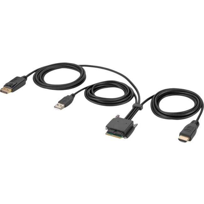 Belkin International INC F1DN2MOD-HC-HP6 Cable Anfitrión Belkin Modular HDMI y DP Dual-Head de 6 ft.