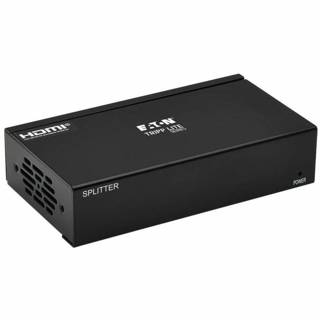 Eaton B127A-002-BH Divisor Eaton Tripp Lite Series 2 Puertos HDMI sobre Cat6 - 4K 60 Hz, HDR, 4:4:4, PoC, HDCP 2.2, 230 ft. (70.1 m), TAA