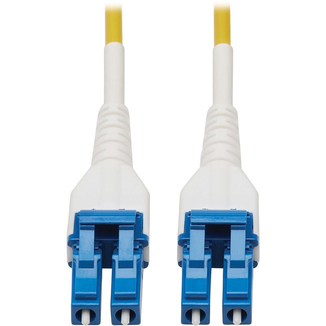 Eaton N370-15M-AR Cable de Fibra Óptica Blindado Eaton Tripp Lite Series 100G Dúplex Monomodo 9/125 OS2 (LC/LC Dúplex M/M), LSZH, Amarillo, 15 m (49.2 ft.)