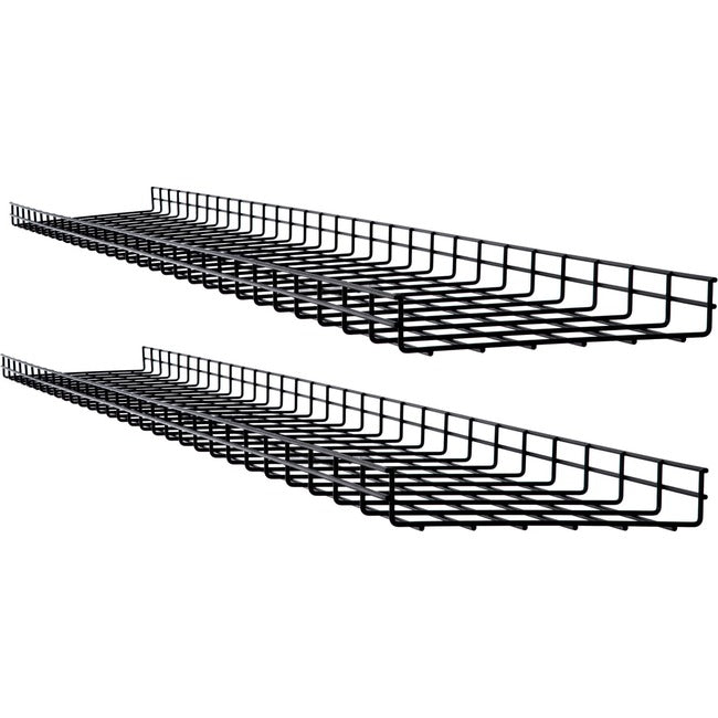 Eaton SRWB12210X2STR Tripp Lite Series Wire Mesh Cable Tray - 300 x 50 x 1500 mm (12 in. x 2 in. x 5 ft.), 2-Pack