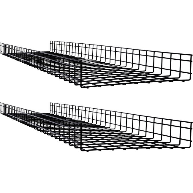 Eaton SRWB18410X2STR Tripp Lite Series Wire Mesh Cable Tray - 450 x 100 x 1500 mm (18 in. x 4 in. x 5 ft.), 2-Pack