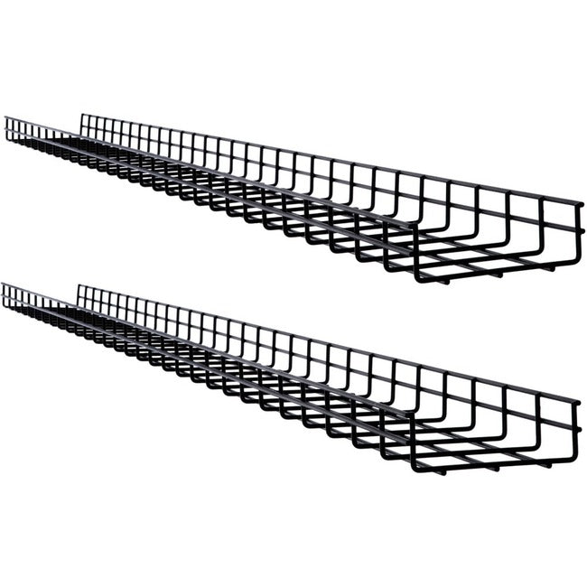 Eaton SRWB6210X2STR Tripp Lite Series Wire Mesh Cable Tray - 150 x 50 x 1500 mm (6 in. x 2 in. x 5 ft.), 2-Pack