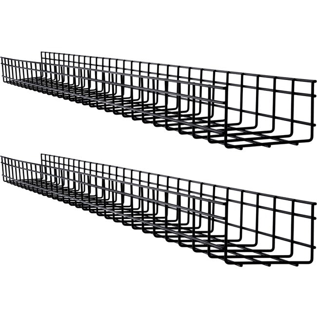 Eaton SRWB6410X2STR Tripp Lite Series Wire Mesh Cable Tray - 150 x 100 x 1500 mm (6 in. x 4 in. x 5 ft.), 2-Pack