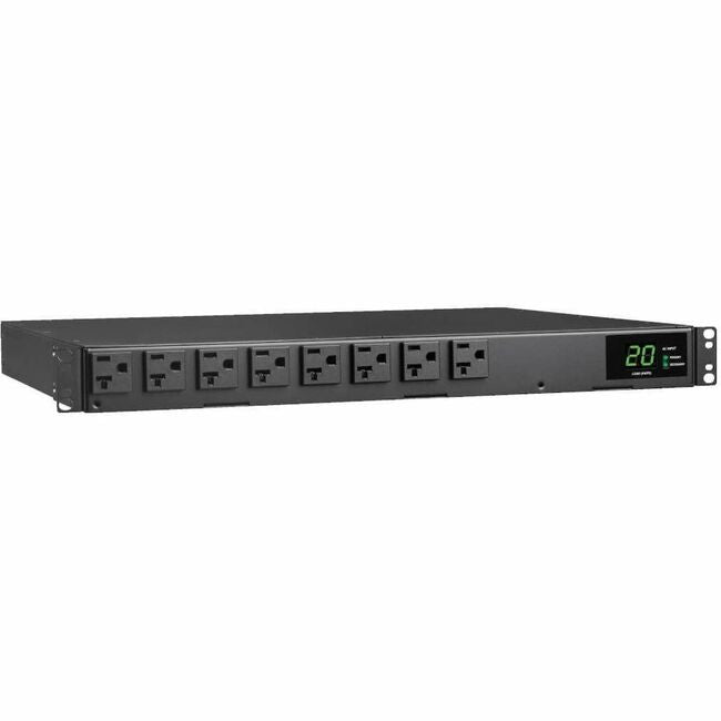 Eaton PDUMH20ATS Tripp Lite by Eaton PDU 1.92kW 120V Monofásica ATS/PDU Medida Localmente - 16 Salidas 5-15/20R Entradas Duales L5-20P/5-20P Cables de 12 ft. 1U TAA