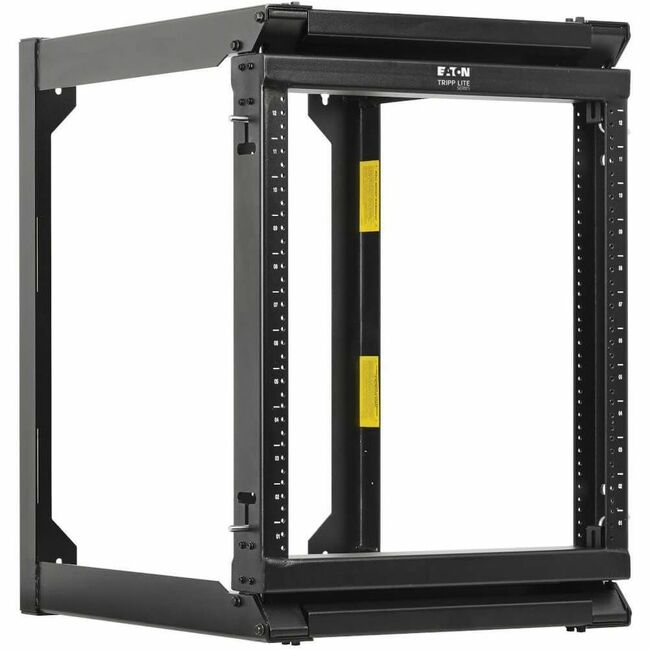 Eaton SRWO12US2 Tripp Lite by Eaton SmartRack 12U Wall-Mount 2-Post Open Frame Rack Hinged Front Heavy Duty