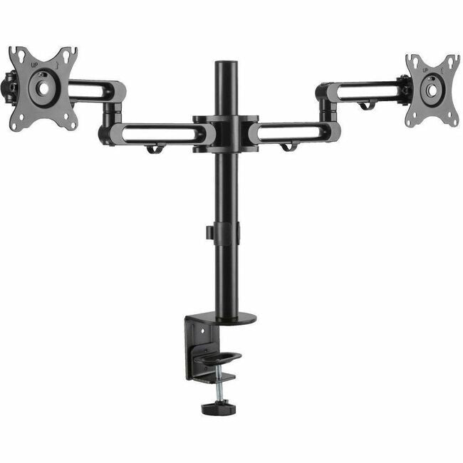 Eaton DDR1327SDFC-1 Tripp Lite by Eaton Abrazadera de Escritorio con Brazo Flexible para Monitor de TV Pantallas Duales 13-27in