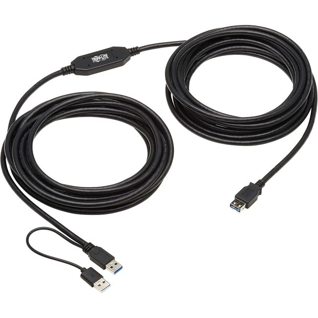 Eaton U330-10M-1 Cable Repetidor Activo USB 3.2 Gen 1 Serie Eaton Tripp Lite (A M/H), 10 m (32.8 ft.)