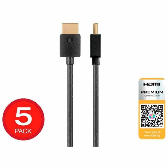 Monoprice, Inc. 34206 Cable de Transferencia de Datos HDMI Premium Monoprice