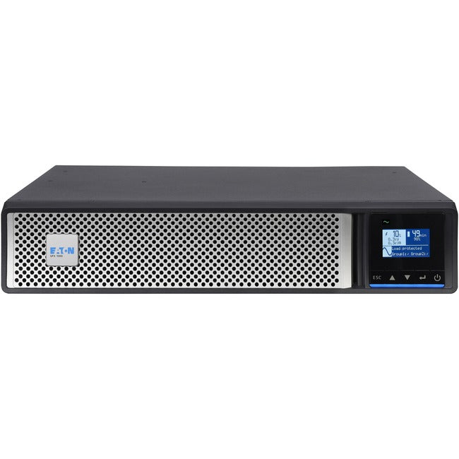 Eaton 5PX1000RTNG2 5PX G2 1000VA 1000W 120V UPS de Interactividad de Línea - 8 Tomas NEMA 5-15R, Tarjeta de Red Segura Incluida, Ejecución Extendida, 2U Rack/Torre