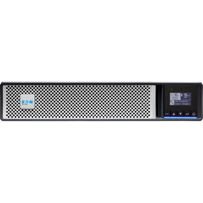 Eaton 5PX2200HRTG2 5PX G2 2200VA 2200W 208V UPS Interactivo en Línea - 2 C19, 8 C13 Salidas, Opción de Tarjeta de Red Cibersegura, Ejecución Extendida, Montaje en Rack/Torre 2U