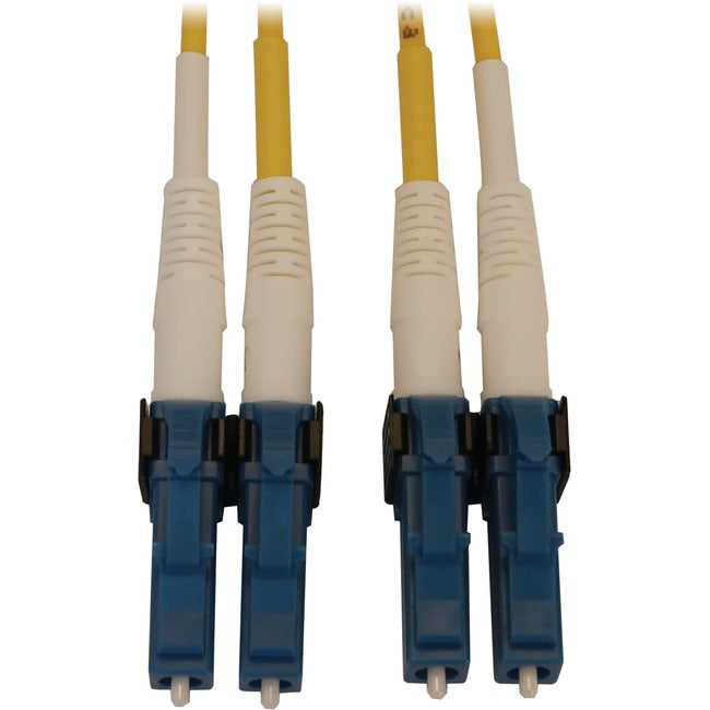 Eaton N370X-10M Cable de Fibra Óptica Conmutable Eaton Tripp Lite Series 400G Dúplex Monomodo 9/125 OS2 (LC/UPC M/M), LSZH, Amarillo, 10 m (32.8 ft.)