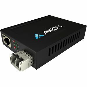 Axiom MCP32-T2-M8L05-AX 1Gbs PoE+ RJ45 a Convertidor de Medios de Fibra 1000Base-SX - MMF, LC, 550m, 850nm