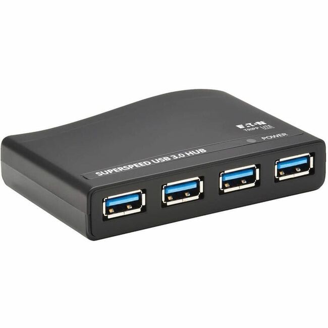 Eaton U360-004-R-INT Tripp Lite by Eaton Hub Mini USB-A de 4 Puertos - USB 3.x (5Gbps) Adaptadores de Enchufe Internacional