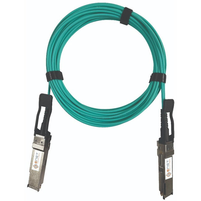 Enet Solutions, Inc. MFA1A00-E010-ENC ENET Mellanox Compatible MFA1A00-E010 TAA Compliant Functionally Identical 100GBASE-AOC QSFP28 to QSFP28 Infiniband EDR LSZH 10m