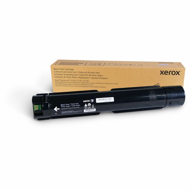 Xerox 006R01824 Genuine Xerox&reg; VersaLink&reg; C7100 Series Color Multifunction Printers Cartucho de Tóner Negro de Capacidad Extra Alta (31300 Páginas) - 006R01824