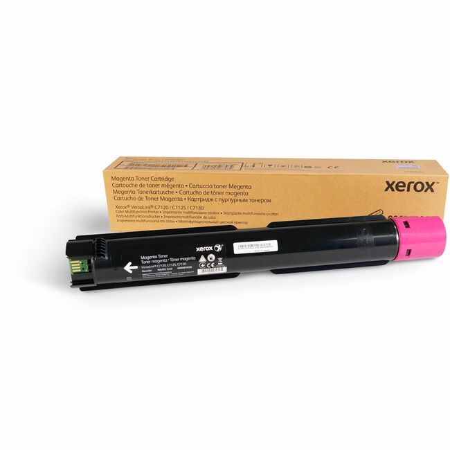 Xerox 006R01826 Cartucho de Tóner Magenta de Capacidad Extra Alta Genuino Xerox® VersaLink® C7100 Series Color Multifunction Printers (18500 Páginas) - 006R01826