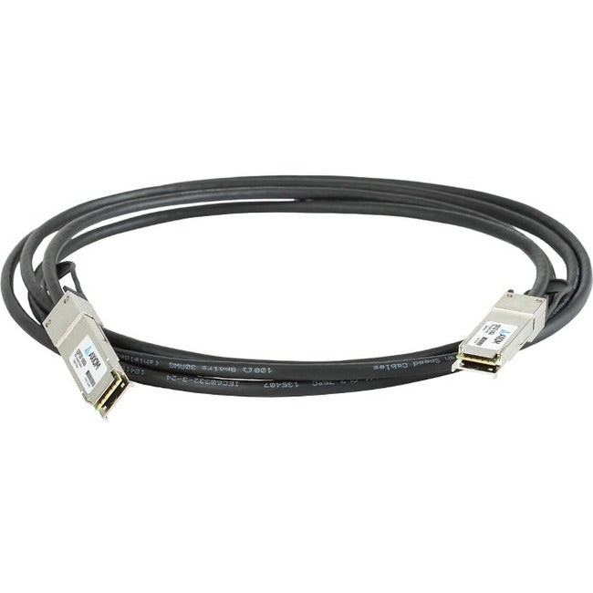 Axiom SP-CABLE-FS-Q281-AX Cable DAC QSFP28 Pasivo 100GBASE-CR4 Compatible Fortinet Axiom 1m