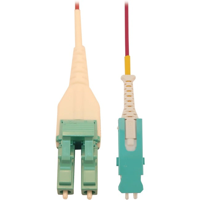 Eaton N823L-01M-MG Tripp Lite Series 40/100/400G Multimodo 50/125 OM4 Cable de Fibra Óptica (Duplex SN-PC a Duplex LC-PC M/M), LSZH, Magenta, 1 m (3.3 ft.)