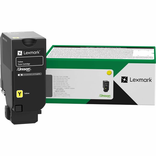Lexmark 71C10Y0 Cartucho de Tóner Láser Original Lexmark Unison - Amarillo - 1 Pieza