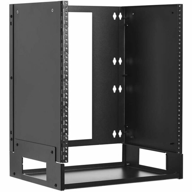 Eaton SRWO12UBRKTSHEL Soporte de pared Eaton Tripp Lite Series 12U con repisa para interruptores pequeños y paneles de parcheo, articulado