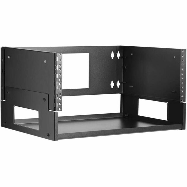 Eaton SRWO4UBRKTSHELF Soporte de Montaje en Pared Eaton Tripp Lite Series 4U con Repisa para Conmutadores Pequeños y Paneles de Parcheo, Abatible
