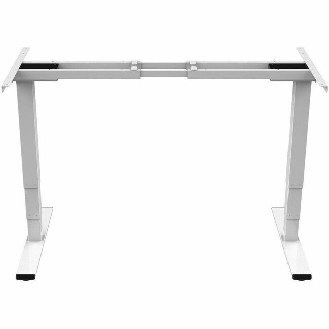 Monoprice, Inc. 43563 Workstream Marco Dual Motor Altura Ajustable 3-Etapas Marco de Escritorio Eléctrico Sit-Stand, v2, Blanco