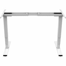 Monoprice, Inc. 43563 Workstream Marco Dual Motor Altura Ajustable 3-Etapas Marco de Escritorio Eléctrico Sit-Stand, v2, Blanco