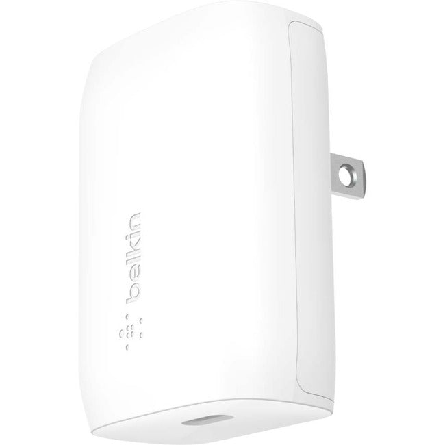 Belkin International INC WCA005DQWH Belkin BoostCharge USB-C PD 3.0 PPS Cargador de Pared 30W - Adaptador de Energía