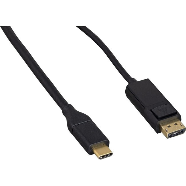 Enet Solutions, Inc. USB3.1CM-DPM-6F Cable ENET USB 3.1C Macho a DisplayPort Macho con Pestañas 4K 60Hz Negro 6FT