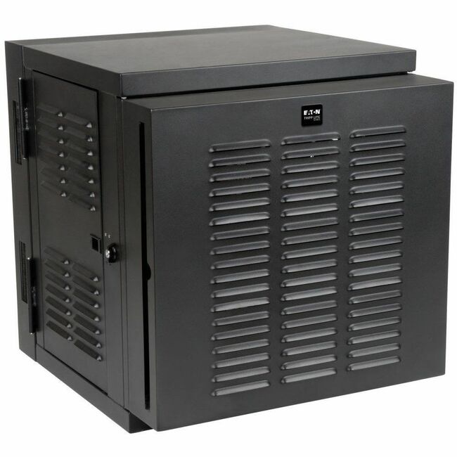 Eaton SRWX12USNEMA Tripp Lite by Eaton SmartRack 12U Switch-Depth Wall-Mount Small Rack Enclosure for Harsh Environments Hinged Back 230V