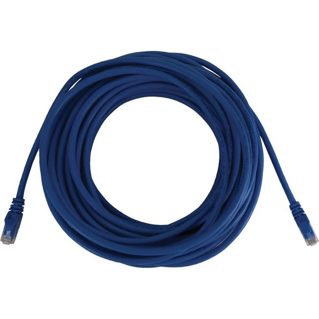 Eaton N261-050-BL Tripp Lite Series Cat6a 10G Snagless Molded UTP Ethernet Cable (RJ45 M/M), PoE, Blue, 50 ft. (15.2 m)