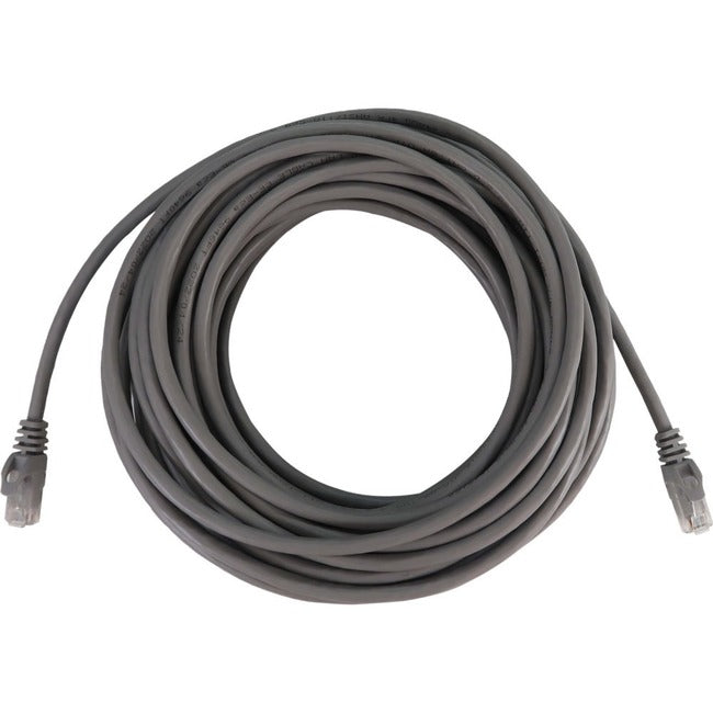 Eaton N261-100-GY Cable Ethernet Cat6a 10G sin enganches moldeado UTP Eaton Tripp Lite Series (RJ45 M/M), PoE, Gris, 100 ft. (30.5 m)