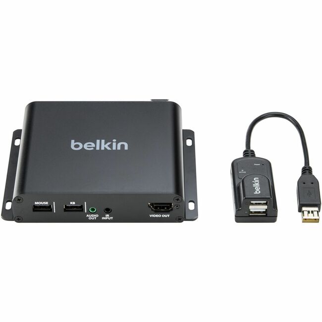Belkin International INC F1DN-KVM-EXRFI Belkin Extender Receiver Fiber SFP - Video Universal