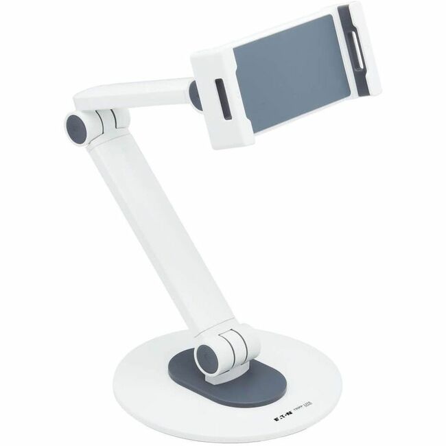 Eaton DMTBD413 Tripp Lite by Eaton Soporte de Escritorio de Brazo Largo Flexible con Movimiento Completo para Smartphone y Tablet, Blanco