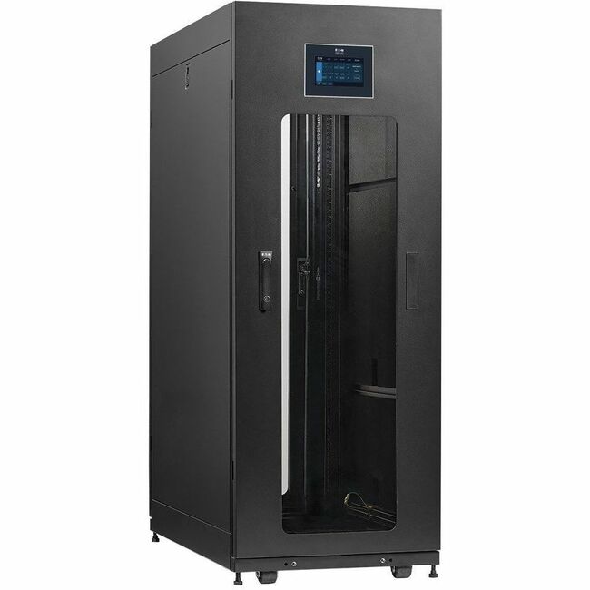 Eaton SR25UBAC Tripp Lite Series SmartRack 25U Gabinete de Recinto de Bastidor de Profundidad Estándar para Acondicionador de Aire en la Parte Superior del Bastidor SRCOOL3KTP
