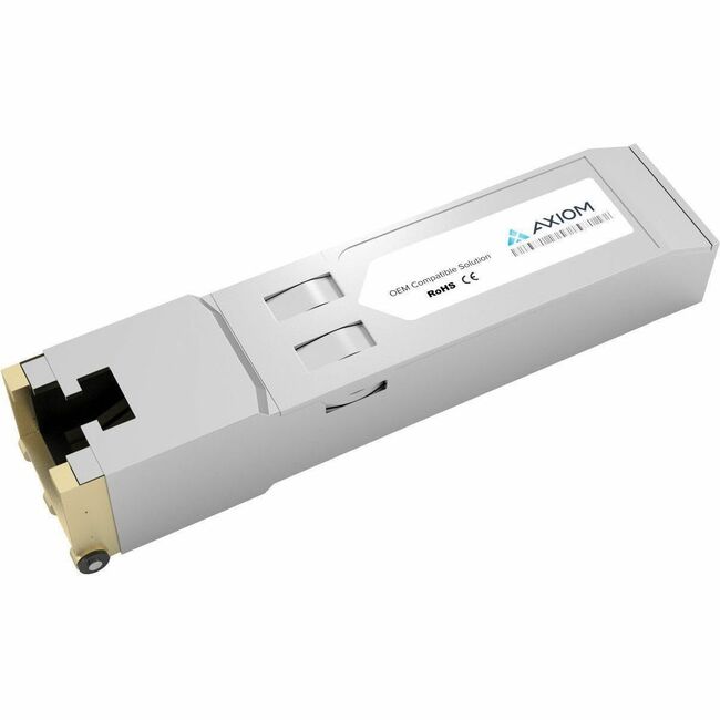 Axiom AXG101437 Transceptor Axiom 1000BASE-T SFP para Dell - 407-BBEL - Cumple con TAA