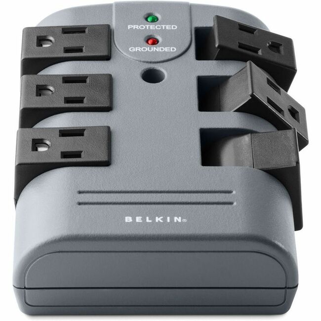 Belkin International INC BP106000-5PK Belkin Protector Contra Sobretensiones de 6 Salidas con Cable de Alimentación de 6ft - Paquete de 5 - 1080 Joules