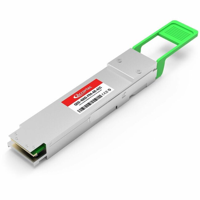 Accortec Incorporated QDD-400G-FR4-AR-ACC Accortec 400GBASE-FR4 Transceiver 2km Duplex SMF Arista Compatible