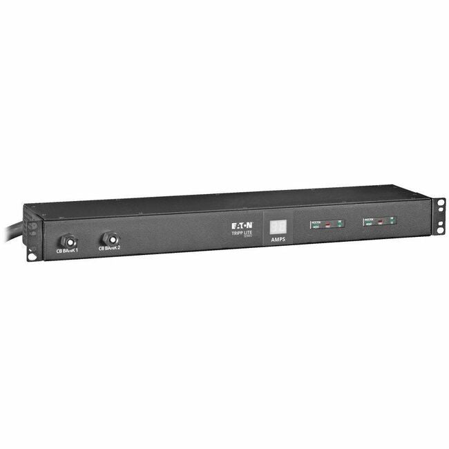 Eaton PDUMH30-ISO Tripp Lite Series PDU Monofásico 2.9kW con Protección contra Picos ISOBAR, 120V, 3840 Joules, 12 Salidas NEMA 5-15/20R, Entrada L5-30P, Cable de 15 ft., Montaje en Rack 1U