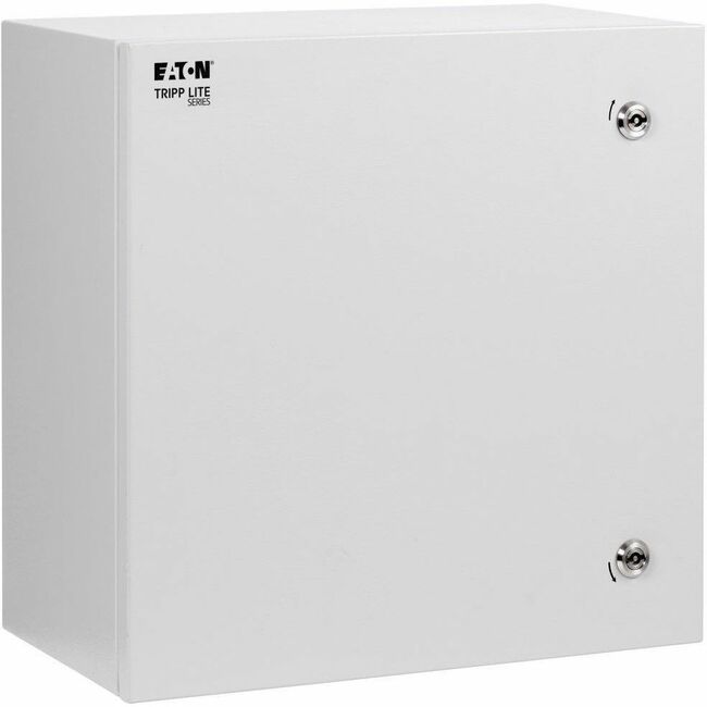 Eaton SRIN418186 Tripp Lite by Eaton SmartRack Recinto Industrial Exterior con Cerradura - NEMA 4, Montaje Superficial, Construcción de Metal, 18 x 18 x 6 in., Gris