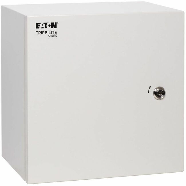 Eaton SRIN4141410 Tripp Lite Series SmartRack Recinto Industrial Exterior con Cerradura - NEMA 4, Montaje en Superficie, Construcción Metálica, 14 x 14 x 10 pulg., Gris
