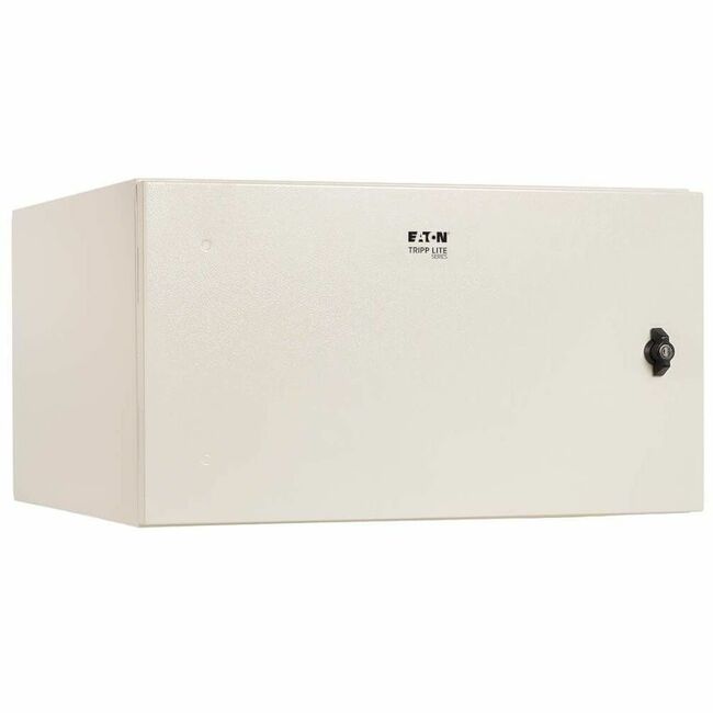 Eaton SRN4G6UDP Tripp Lite by Eaton SmartRack Recinto Industrial con Cerradura - NEMA 4, Montaje en Pared, Construcción de Metal, Profundidad de 20.5 in., 6U, Gris