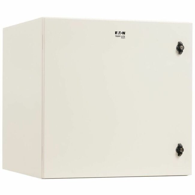 Eaton SRN4G12U Tripp Lite Series SmartRack Industrial Enclosure with Lock - NEMA 4, Wall Mount, Metal Construction, 23 in. Depth, 12U, Gray