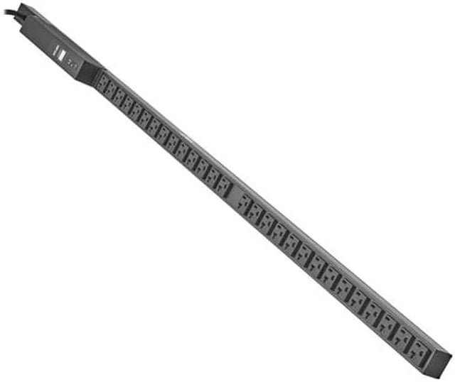 Eaton PDUMV20-ISO Tripp Lite Series 1.92kW Monofásico PDU Medido Localmente con Protección contra Picos ISOBAR, 120V, 3840 Joules, 28 Tomas NEMA 5-15/20R, Entrada L5-20P, Cable de 15 ft., 0U Vertical